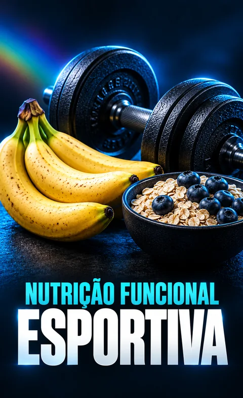 Capa de Nutrição Funcional Esportiva
