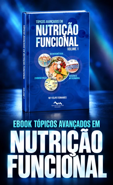Capa de Ebook Tópicos Avançados em Nutrição Funcional
