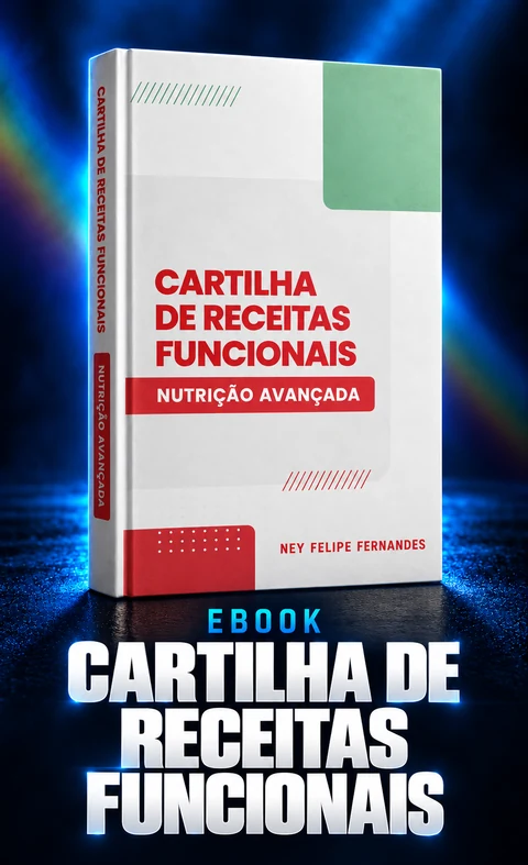 Capa de Cartilha de Receitas Funcionais