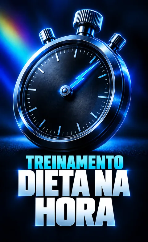 Capa de Treinamento Dieta na Hora